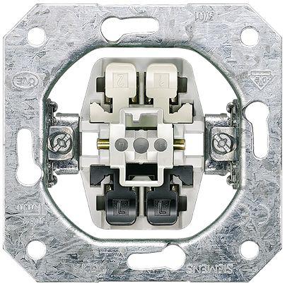 5TA2112-0KK Siemens 1 Way Rocker Switch Grid Module 10A, DELTA Series