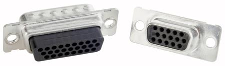 164X11949X CONEC 15 Way Through Hole D-sub Connector Socket, with Mounting Hole