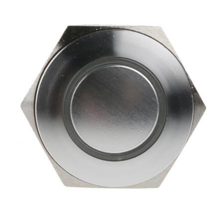 175-9162 Round Button with Ring + Yellow LED