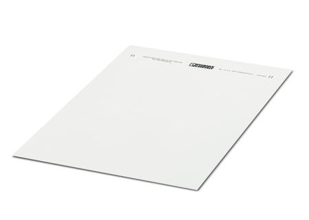 0803883 Phoenix Contact, SK U/2.8 WH: VIERGE Marker Label