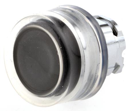ZB4BP2 Schneider Electric Harmony XB4 Series Black Spring Return Push Button Head, 22mm Cutout, IP66, IP67