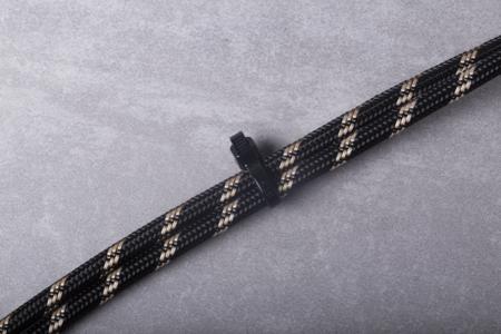 233-465 RS Pro Black Nylon Non-Releasable Cable Tie, 150mm x 3.6 mm