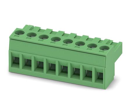 1779893 Phoenix Contact, 5mm Pitch, MSTBT 2.5/ 8-ST, 8 Way, Pluggable Terminal Block, Plug, Screw Termination,