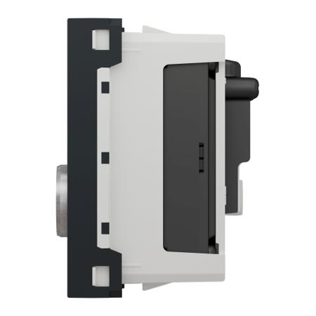 NU345454 Schneider Electric Anthracite Plug Socket, IEC