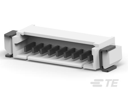 1734261-9 TE Connectivity AMP HPI Series Right Angle Board PCB Header, 9 Contact(s), 1.25 mm Pitch, 1 Row, Shrouded