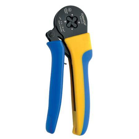 K3014K Klauke Hand Ratcheting Crimp Tool for Wire Ferrules, 0.14 → 10mm² Wire