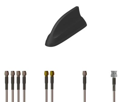 L001044-01 TE Connectivity  Whip Multiband Antenna with SMA, SMA RP Connector, 5G, GNSS, Wi-Fi