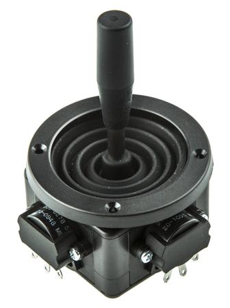 M11LOA1P CH Products 2-Axis Potentiometer Joystick Conical, Momentary