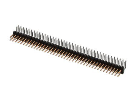 90122-0800 Molex 90122 Series Right Angle Through Hole PCB Header, 80 Contact(s), 2.54 mm Pitch, 2 Row, Unshrouded