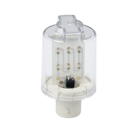 DL2EDB8SB BA15d LED Bulb, Orange, 24 V ac/dc