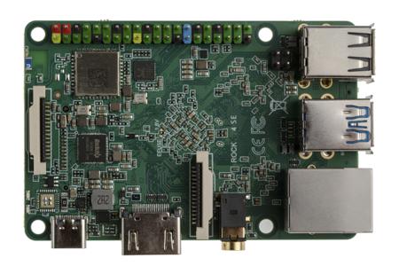 RS114SE-D4W2P1 Okdo ROCK 4 SE Single Board Computer 4GB LPDDR4 RAM
