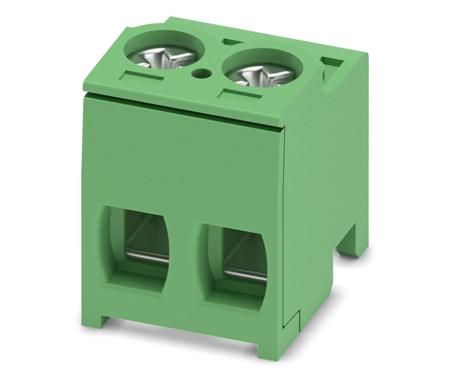 1755583 Phoenix Contact, 5mm Pitch, PT 1.5/ 2-PH-5.0, 2 Way, Pluggable Terminal Block, Plug, Screw Termination,