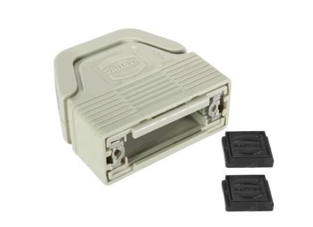 09670150200 HARTING D-Sub Series Thermoplastic Straight Housing