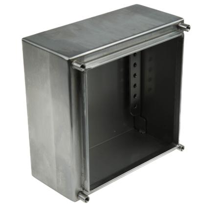 749-1857  Stainless Steel IP66 Junction Box, 150 x 80 x 150mm, Natural