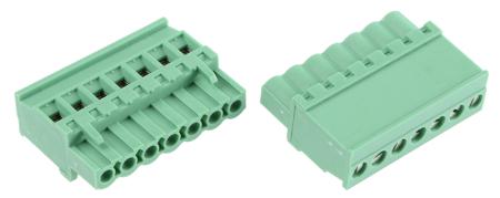 1792294 Phoenix Contact, 5.08mm Pitch, MVSTBR 2.5/ 7-ST-5.08, 7 Way, , Pluggable Terminal Block, Plug, Cable Mount, Screw