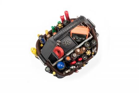 AX3514 Veto Pro Pac Polypropylene (Base) Tool Bag with Shoulder Strap 10.5in x 13in x 12in