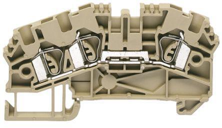 763-7488 RS Pro, ZRK Series , 600 V Standard Din Rail Terminal, Spring Termination