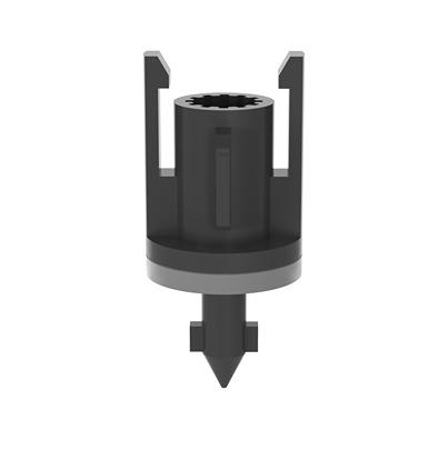 QB-MOUNT-L Panduit Structural System Cable Management, Nylon 26.7mm Internal Width 55.9mm Internal Height, 25.4mm L