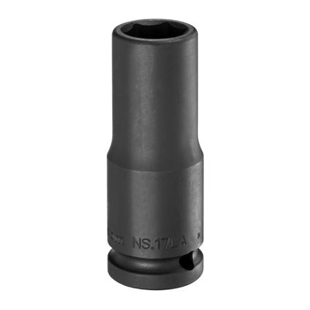 NS.19LA Facom 19mm, 1/2 in Drive Impact Socket, 78 mm length