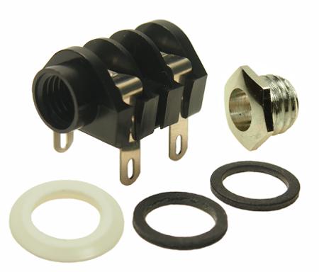 588-685 RS PRO Jack Socket 6.35 mm Panel Mount Jack Socket Socket 5A