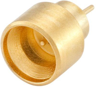 18S101-5H0E4 Rosenberger Mini-SMP Series, Plug Panel Mount SMP Connector, 50Ω, Solder Termination, Straight Body