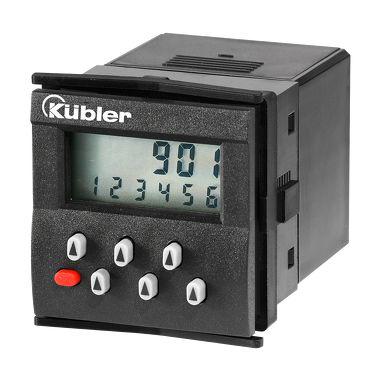 6-901-010-820 Kubler 6 Digit, LCD, Preset Counter, 30Hz, 12 → 250 V ac/dc