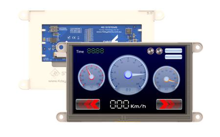 gen4-4DCAPE-50T 4D Systems  TFT LCD Colour Display / Touch Screen, 5in, 800 x 480pixels