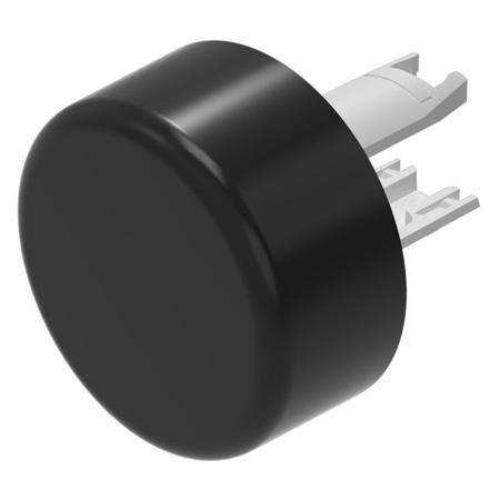 18-962.0 Indicator Lens Round Style, Black, 13.8 diameter