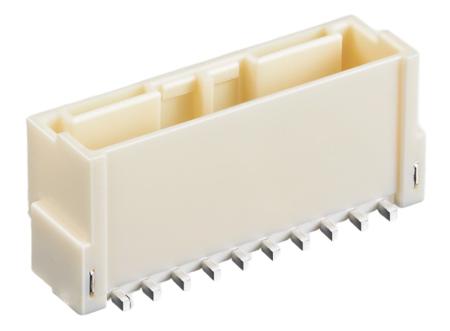 KM32A-2P-SV-B--CAP--800- Hirose KM32A Series Straight Surface Mount Connector, 2 Contact(s), 2 mm Pitch, 1 Row, Shrouded