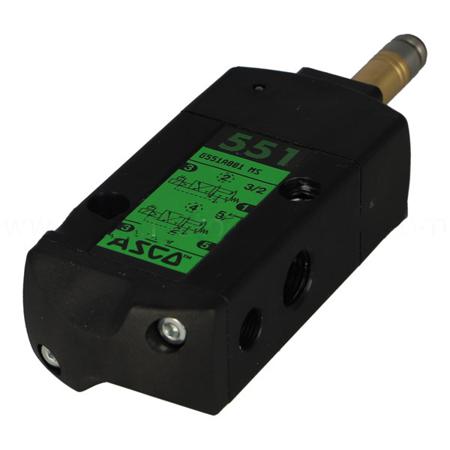 SCG551A001MS-AC-DC EMERSON – ASCO 3/2-5/2 Spool Valve - Electro-Pneumatic G 1/4 551 Series