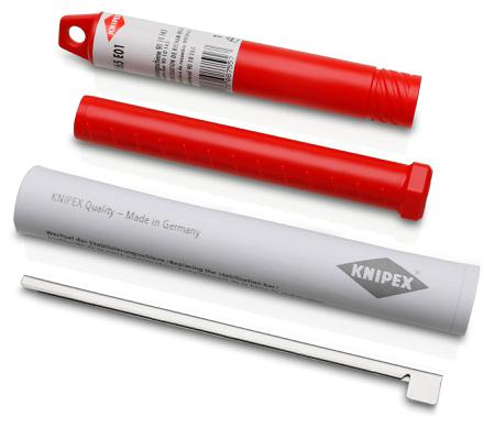 90 10 165 E02 Knipex Surgical Steel Flat Knife Blade 24 mm, 10 per Package