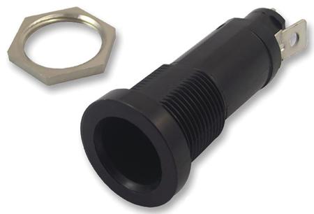 0031.1631 Schurter 10A Panel Mount Fuse Holder for 6.3 x 32, 5 x 20mm Fuse, 1P, 500V ac