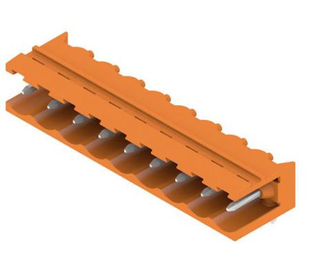 1146880000 Weidmuller, 5.08mm Pitch, SL, 9 Way, Right Angle, Pluggable Terminal Block, Header, Through Hole, Solder Termination,
