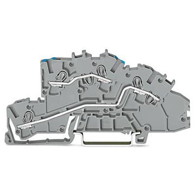 2003-7649 WAGO TOPJOB S Series Multi Level Terminal Block, 2.5mm², 3-Level, Push In Termination
