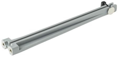 VMCG-320-MPBK Essentra PCB Card Guide Vertical Mount 120mm Long, 1.6mm Thick Max.