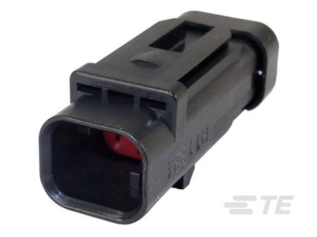 1717672-1 TE Connectivity, AMPSEAL 16 PIN 2 Way Housing Cap for use with Wire And Cable