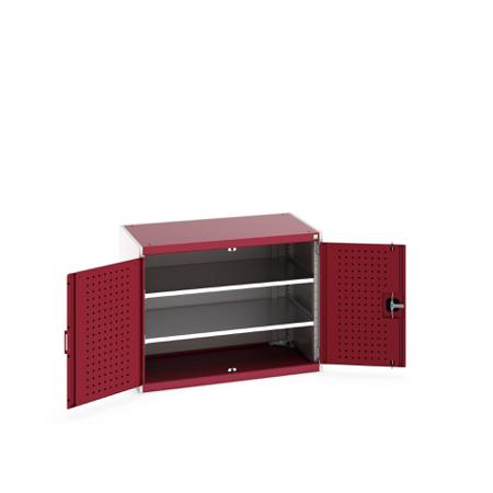 40021094-24V Bott 2 Door Sheet Steel Floor Standing Cupboard, 1050 X 650 X 800mm