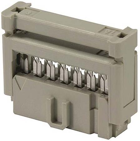 09185065813 HARTING 6-Way IDC Connector Socket, 2-Row