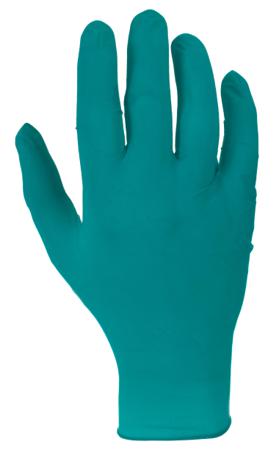 SKYTEAL Skytec TEAL Green Powder-Free Nitrile Disposable Gloves, Size M, 100 per Pack