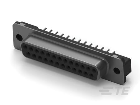 5745967-2 TE Connectivity Amplimite HD-20 25 Way Through Hole D-sub Connector Socket, 2.74mm Pitch