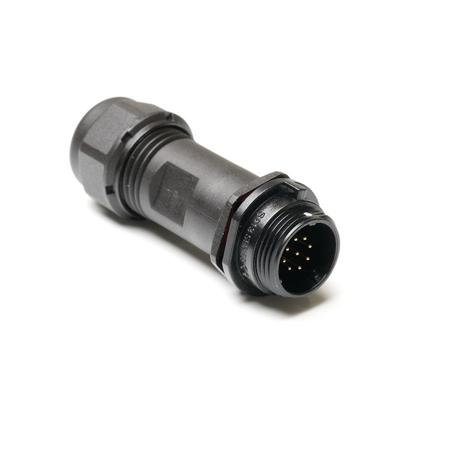 304-645 RS PRO Industrial Circular Connectors, 9 Contacts, In-line, SP13 Connector, Socket, Male, IP68