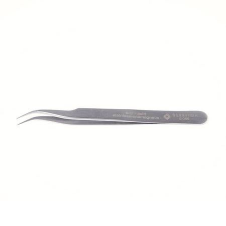 5-055 Bernstein 120 mm, Stainless Steel, Angle, Tweezer