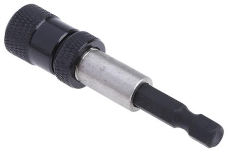 265-8323 RS PRO 1/4 in Hexagon Bit Holder, 68 mm Overall