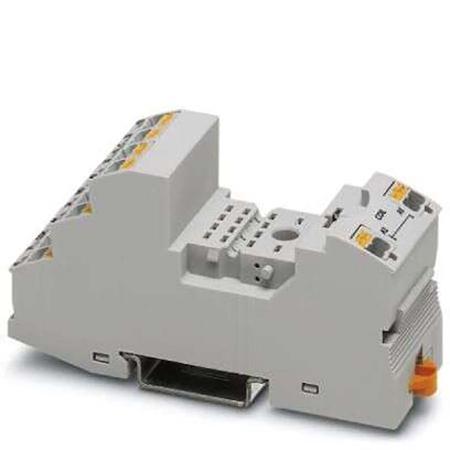 1047028 Phoenix Contact RIF-2-BPT 4 Pin 250V ac/dc DIN Rail Relay Socket
