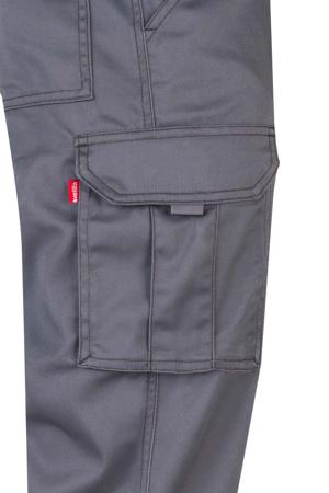 103005S_08_40 Velilla 103005S Grey 16% Polyester, 38% EME, 46% Cotton Stretchy Trousers 34in, 87cm Waist