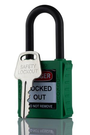 196-3760 RS PRO All Weather Safety Padlock 38mm