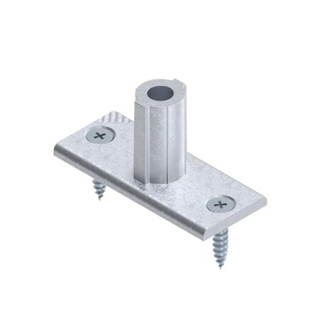3842559346 Bosch Rexroth Die Cast Zinc Base Plate, 80 x 34 x 40mm