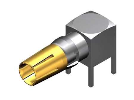 172704-0190 Molex, 172704 Series, Female Through Hole D-sub Connector Contact, Gold over Nickel Power