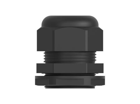 1SNG626177R0000 1SNG Series Black PA 6 Cable Gland, PG29 Thread, 18mm Min, 25mm Max, IP66, IP68