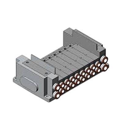 SS5Y5-10S0-08B-C6-NA SMC SY5000 series 8 station One-Touch Fitting 6 mm Manifold Base for use with Valve,